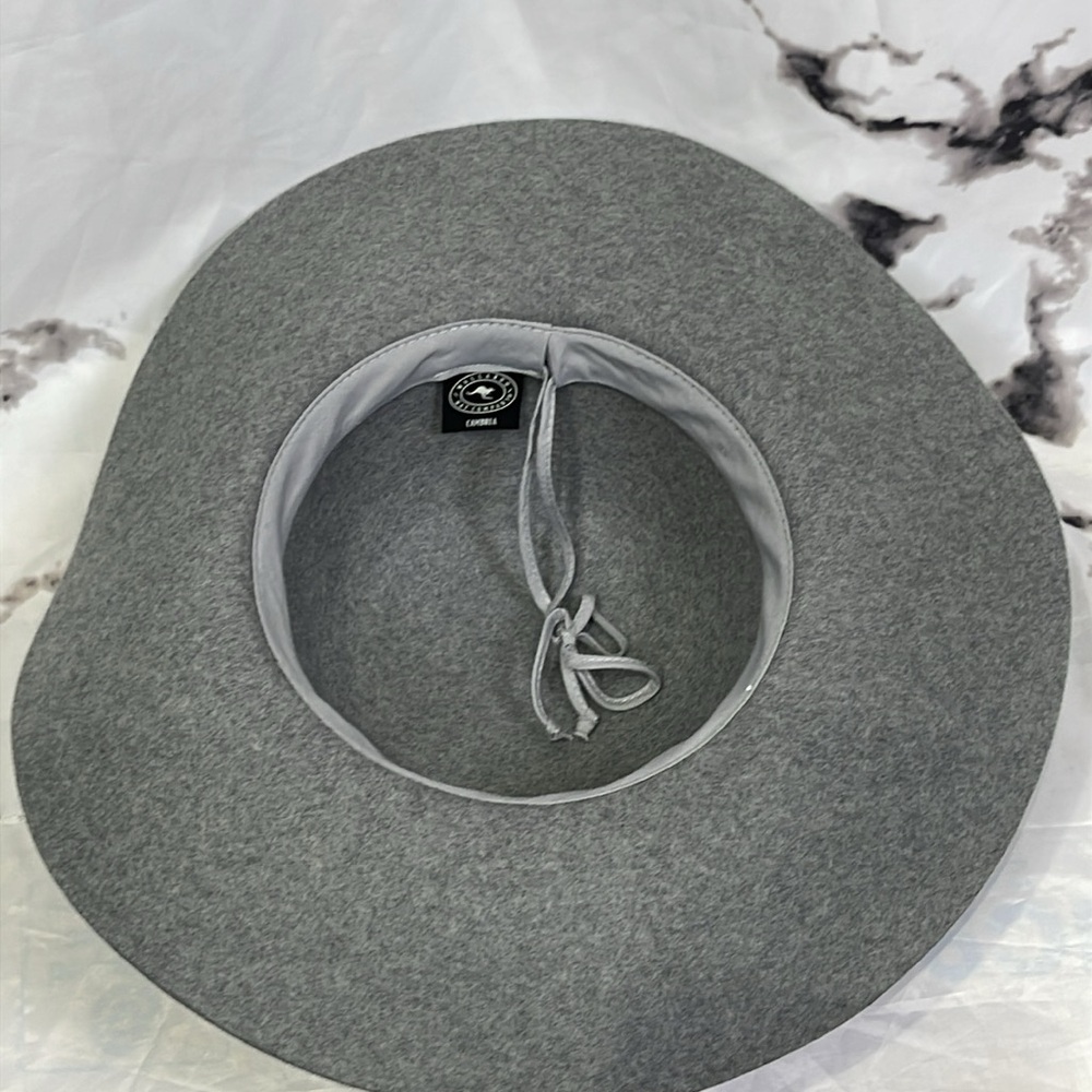 Walaroo Hat Company Cambria Hat Wide Brim 100% Wool Felt Round Crown - Picture 7 of 10